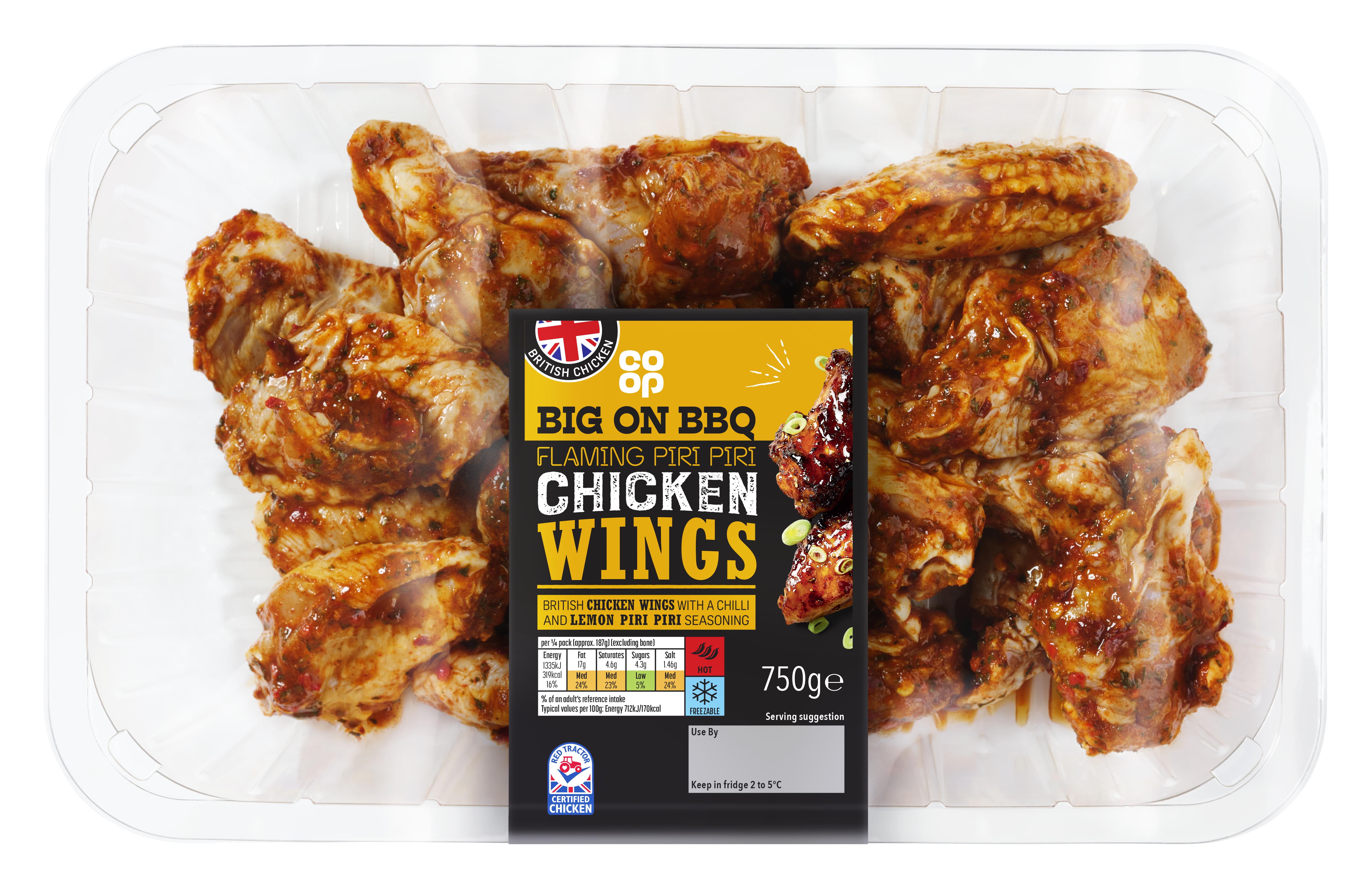 Co-op Piri Piri Wings 750g - Co-op