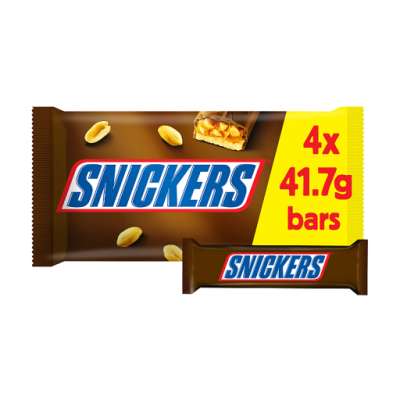 Snickers Chocolate Bars 4 pack