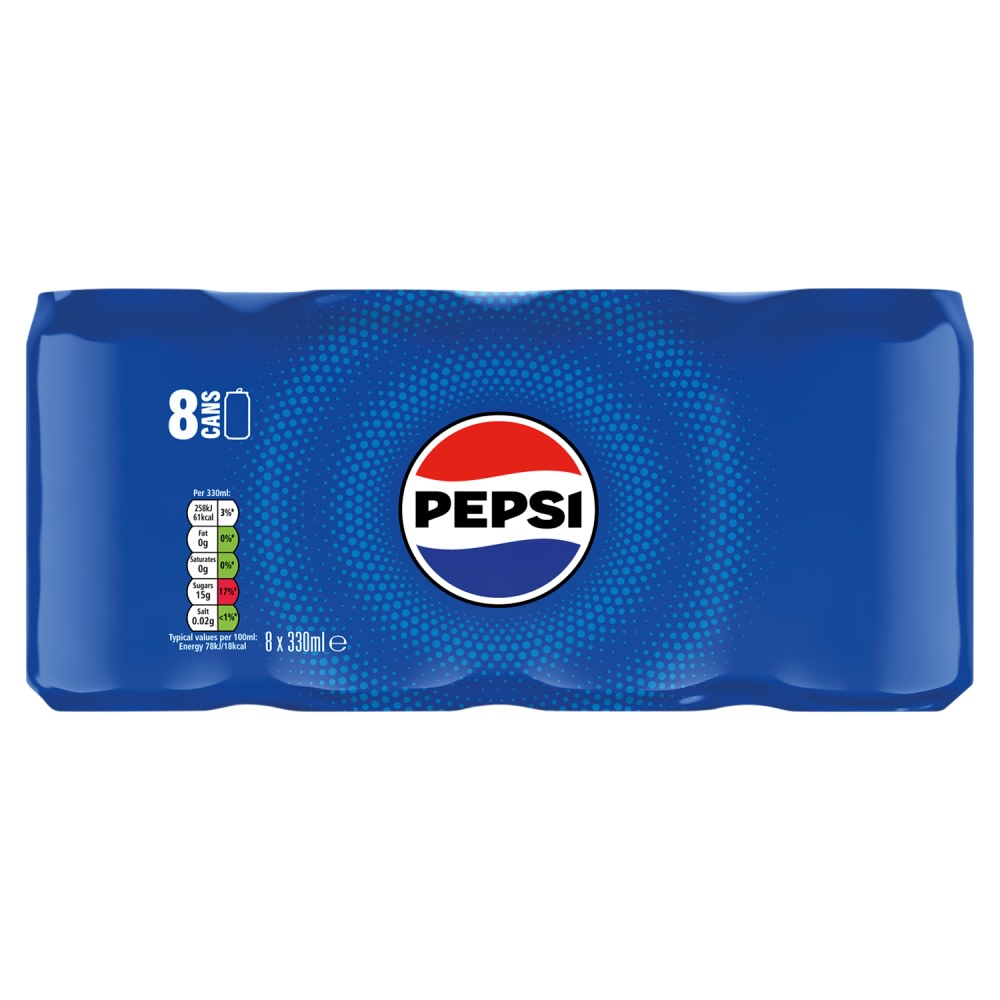 Pepsi Regular 8X330Ml