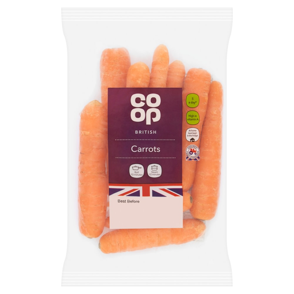Co-op Carrots 500g