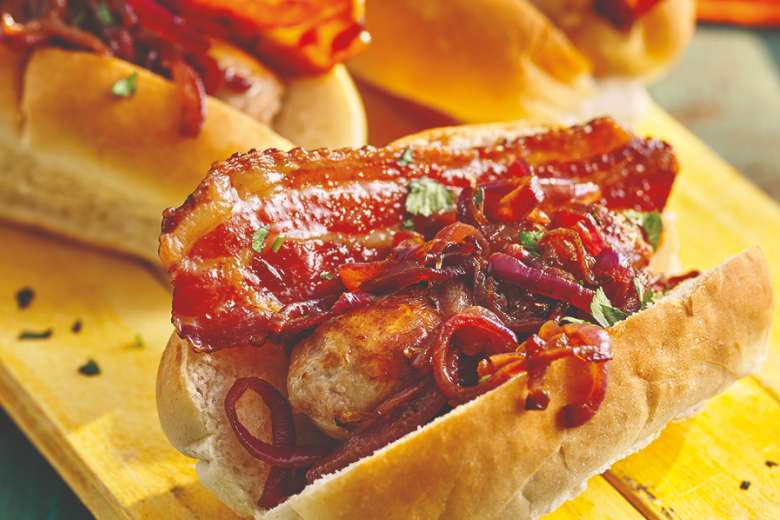 COOP-P5-780x520-Bacon & caramelised onion hot dogs