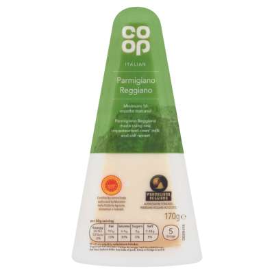 Co-op Italian Parmigiano Reggiano 170g