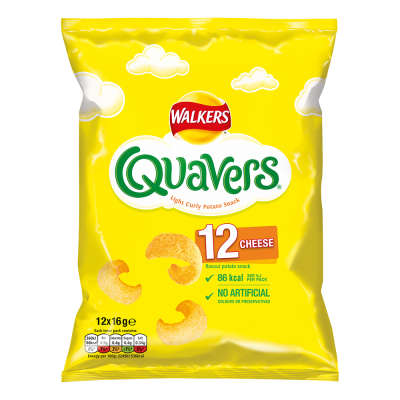 Walkers Quavers Cheese 12x16g