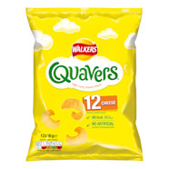 Walkers Quavers Cheese 12x16g Co op
