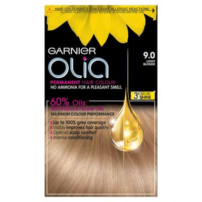 Garnier Olia 9.0 Light Blonde Permanent Hair Dye