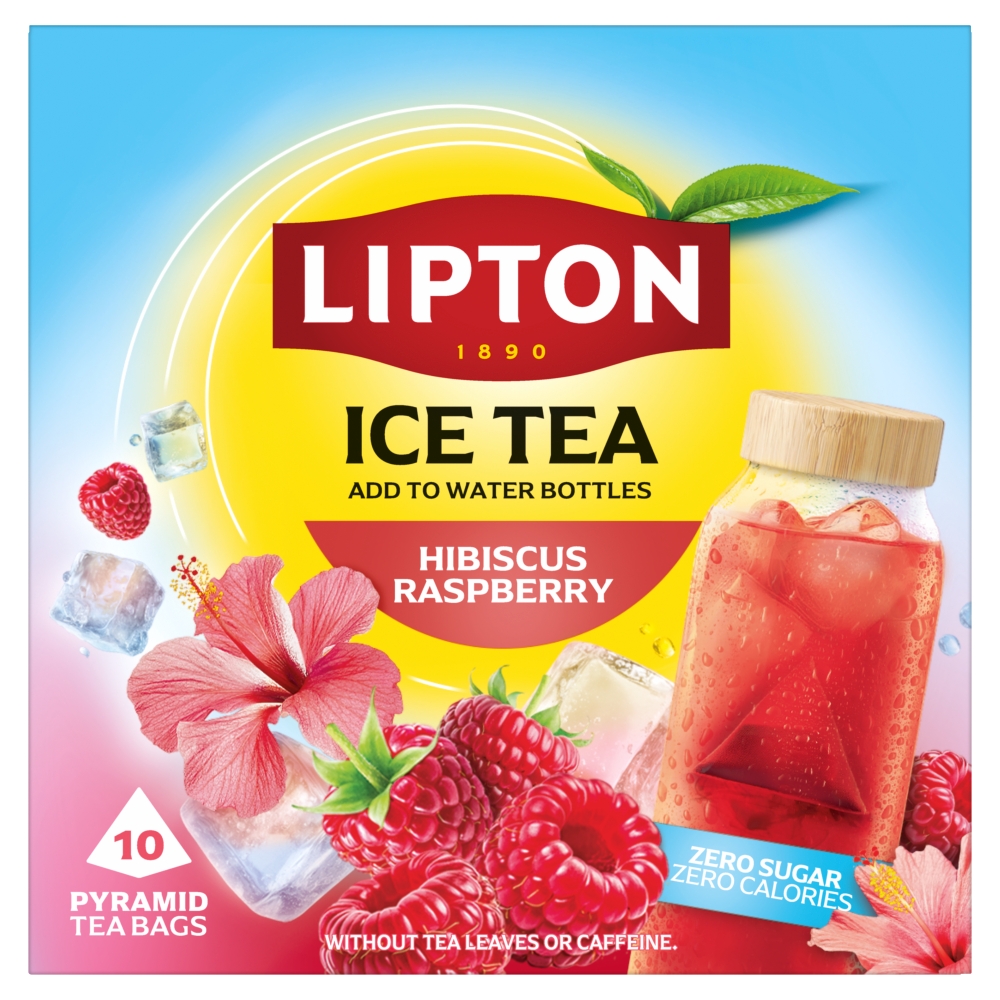 Lipton Ice Tea Infuse Hibiscus Raspberry 10 pack