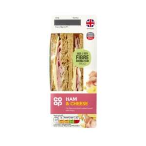 Co-op Ham & Cheese Sandwich