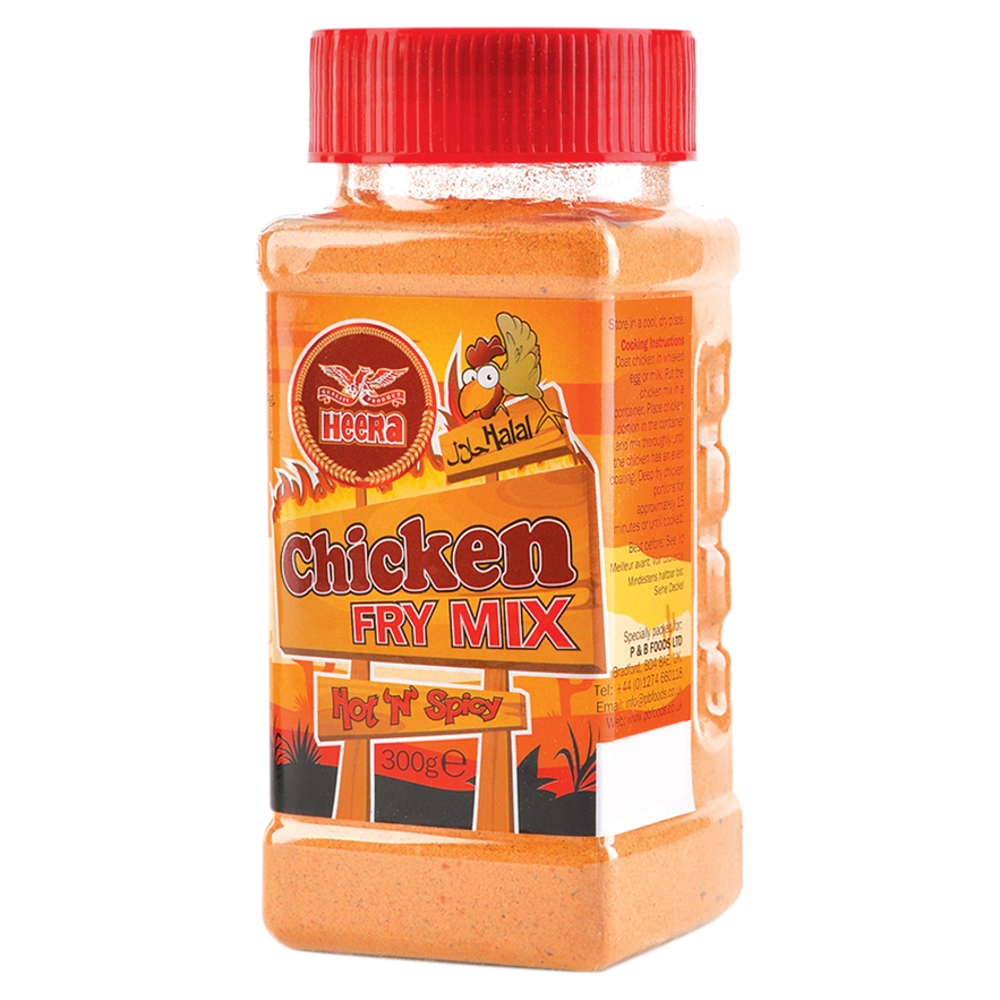 Heera Chicken Fry Hot & Spicy Mix 300g