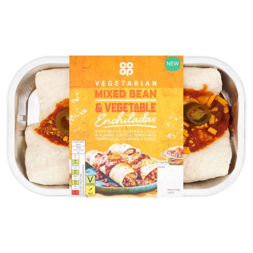 Co-op Vegetable Enchiladas 400g