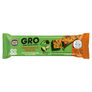 GRO Peanut Butter & Raisin Bar 40g