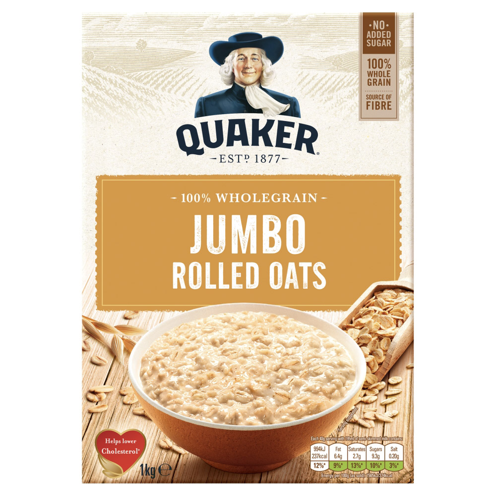 Quaker Jumbo Oats 1kg - Co-op