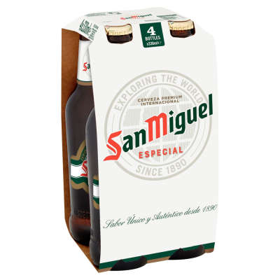 San Miguel Bottles 4x330ml