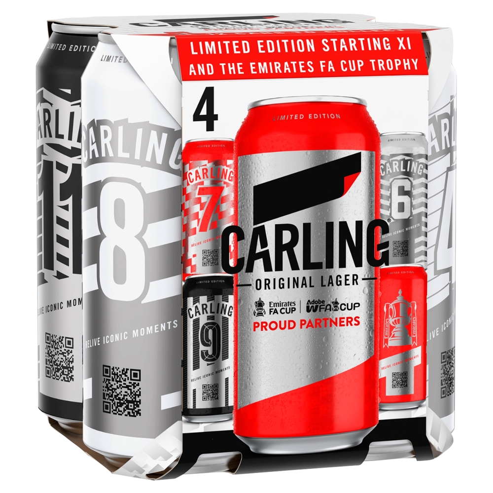 Carling Original Lager 4 x 440ml