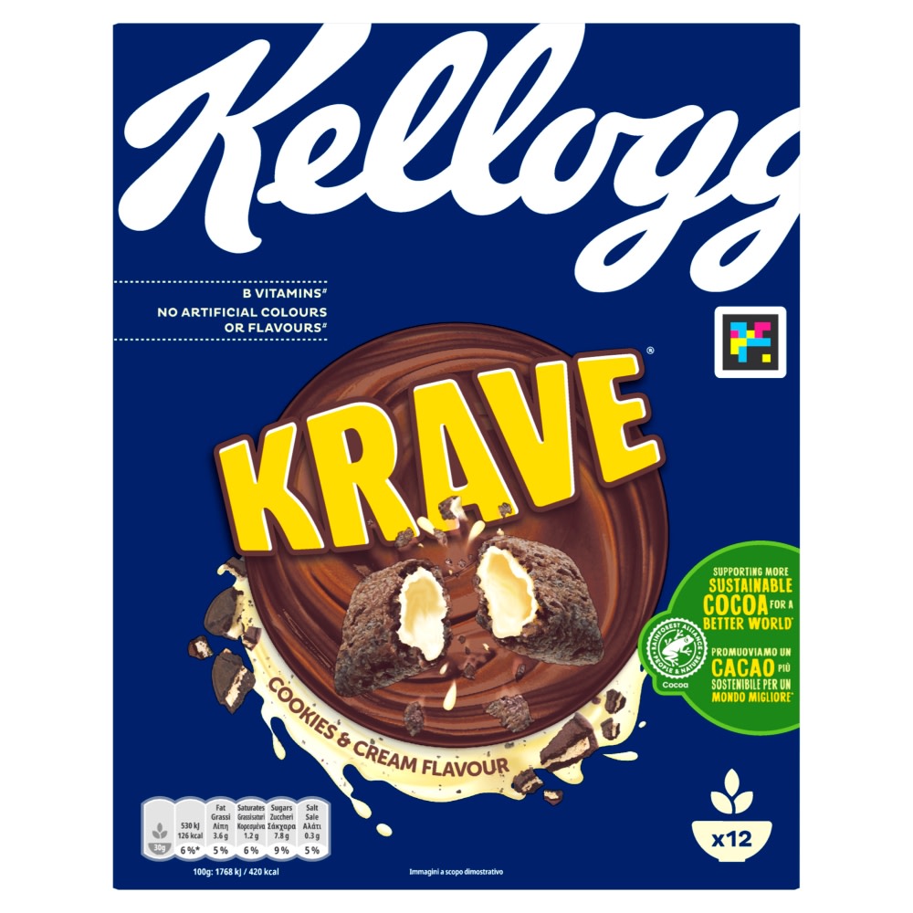 Kellogg's Krave Cookies & Cream