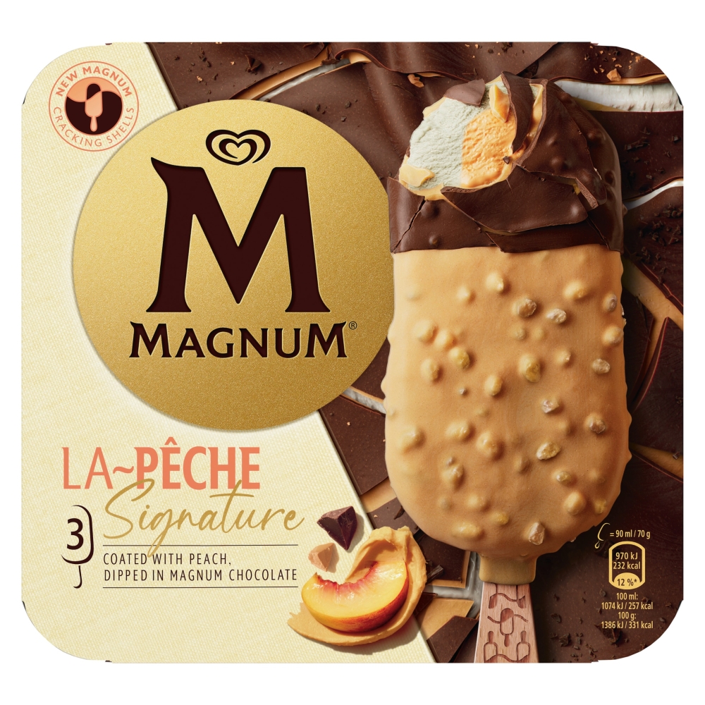 Magnum Signature La Peche 3x90ml