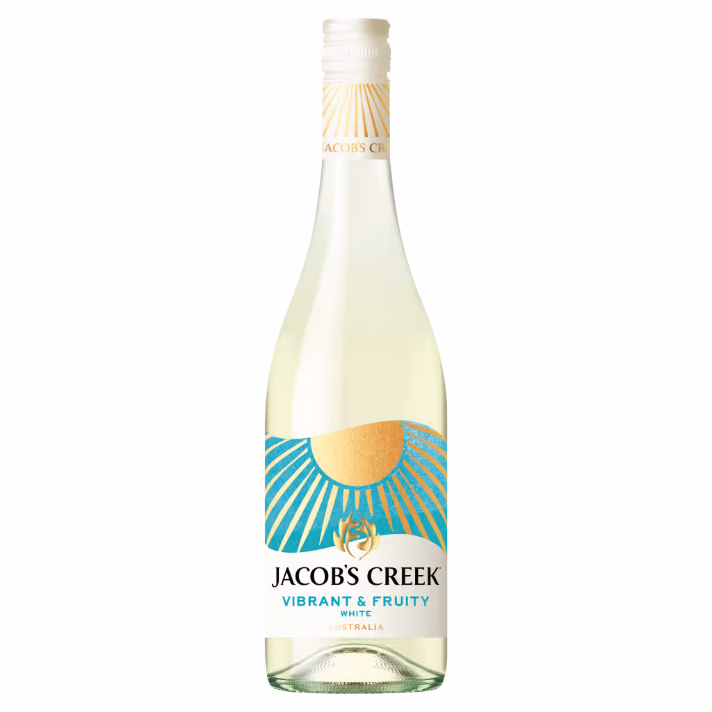 Jacob's Creek White Wine Vibrant & Fruity 75cl