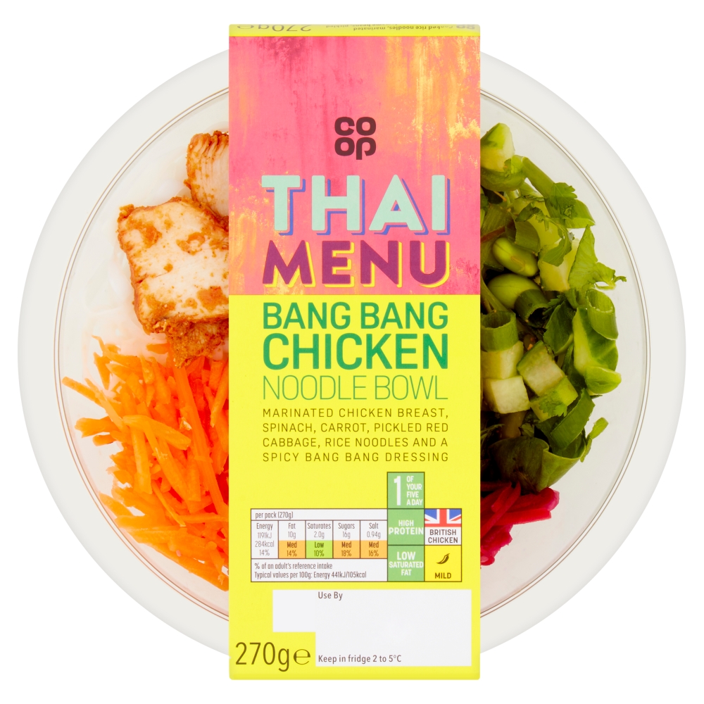 Co-op Global Bang Bang Noodle Salad 270g