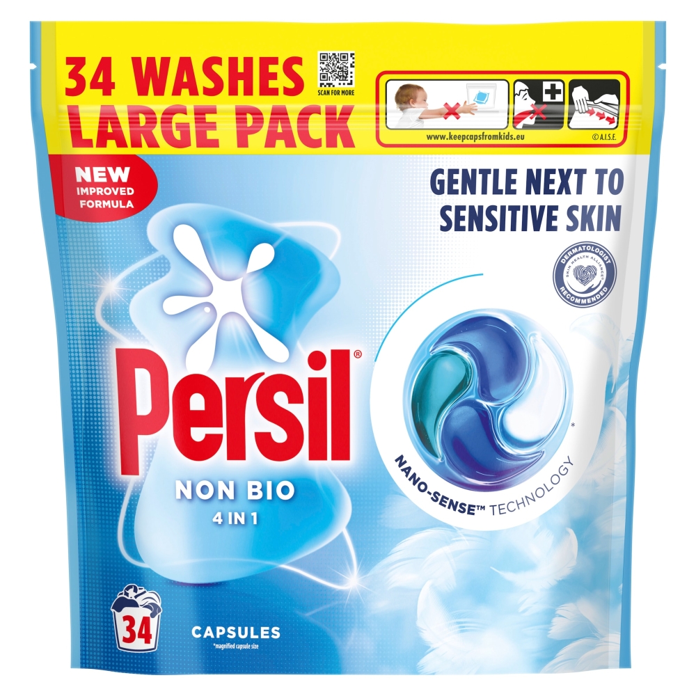 Persil Capsules 34w Non Bio 