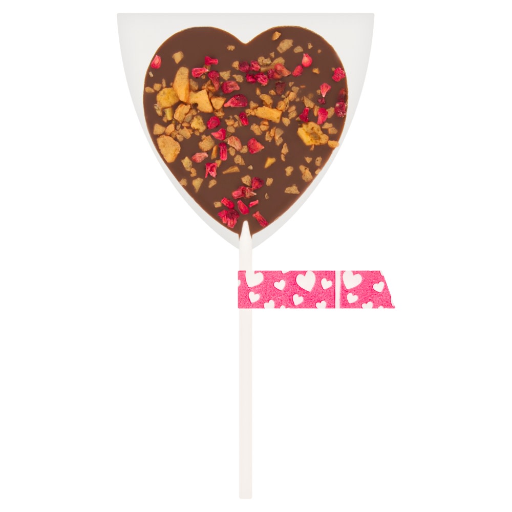 Co-op Valentine Chocolate Lollipops 30g
