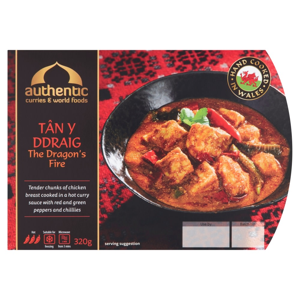 Authentic Curry Co Hot Chicken Curry 320g