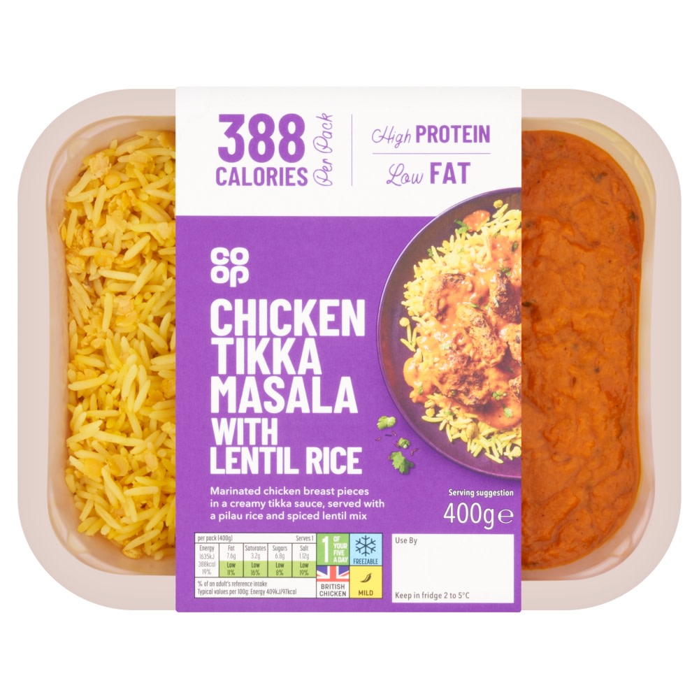 Co-op Low Fat Chicken Tikka Masala 400g