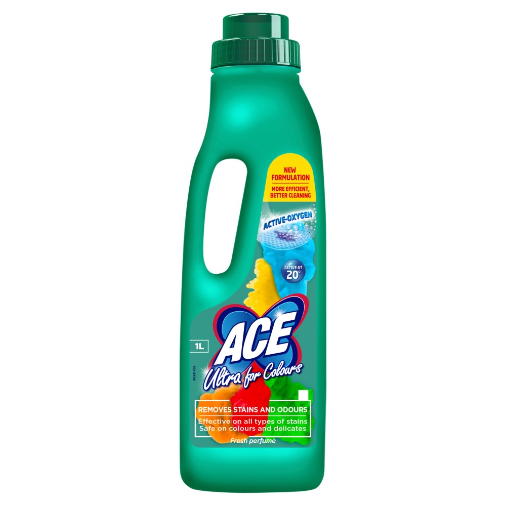 Ace Ultra for Colours Stain Remover 1 Litre