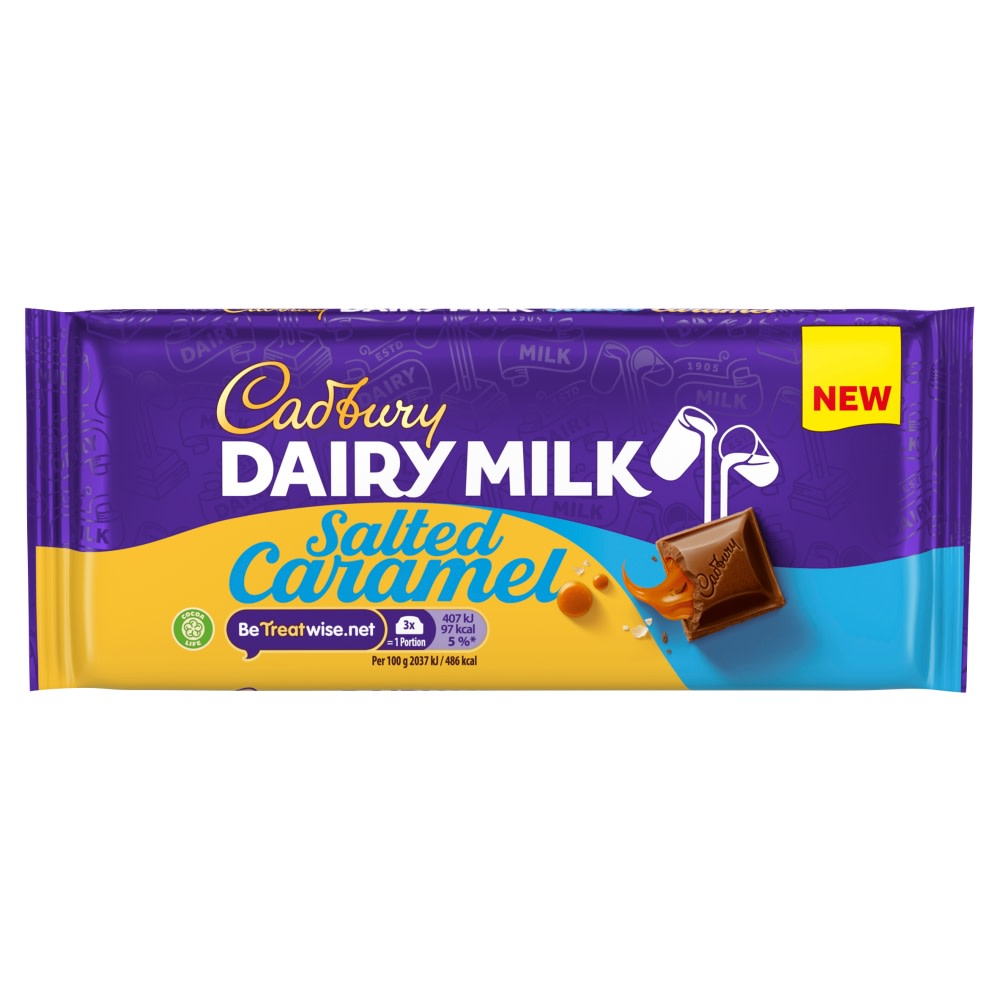 Cadbury Dairy Milk Fingers Salted Caramel Flavour Biscuits
