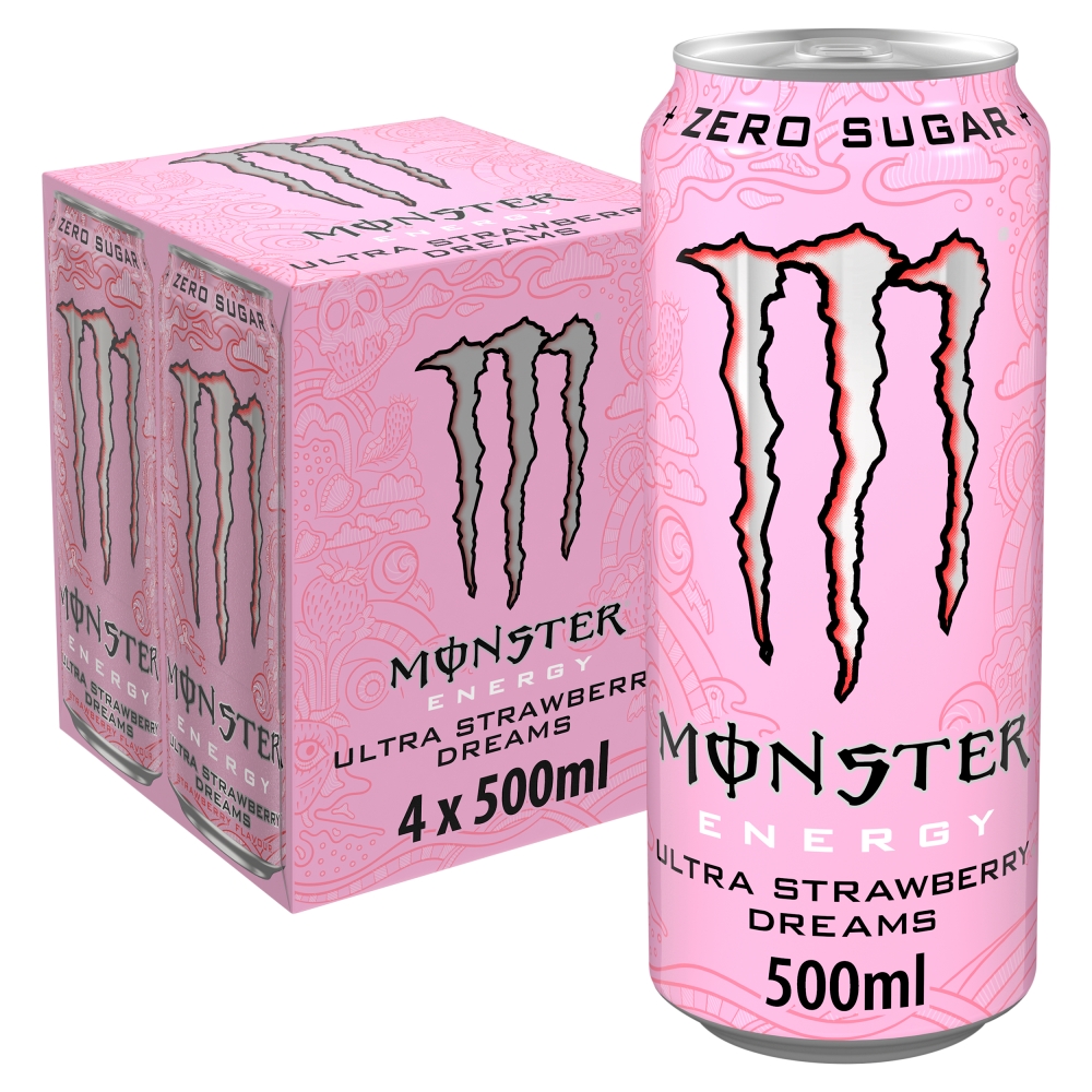 Monster Ultra Strawberry Dreams 4x500ml