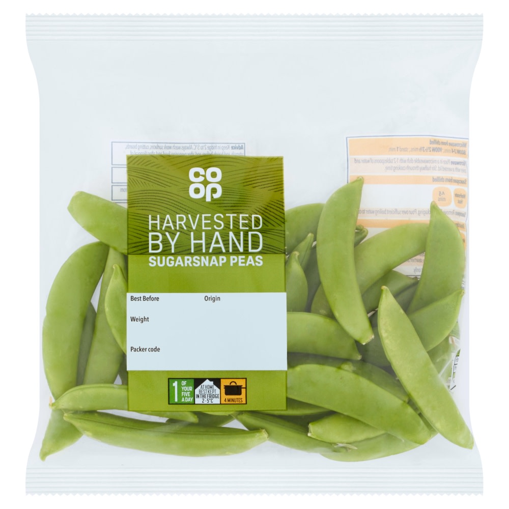 Co-op Sugarsnap Peas 150g