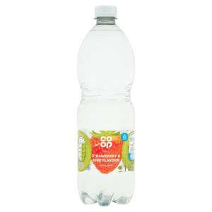 Co-op Still Strawberry & Kiwi Flavour Spring Water 1 Ltr