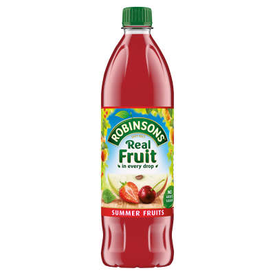 Robinsons Summer Fruits No Added Sugar Fruit Squash 1 Ltr