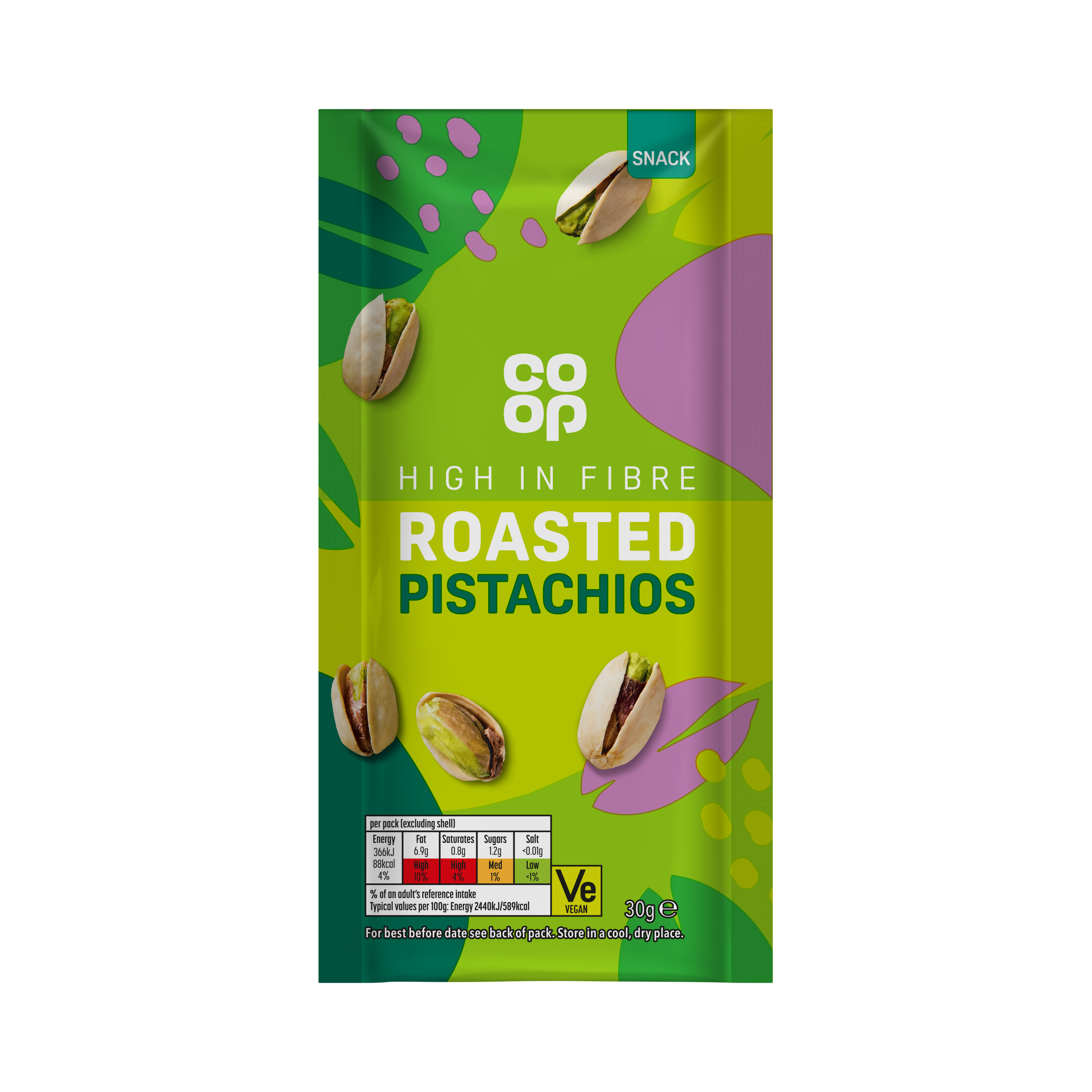 Co-op Pistachio Nuts in shell 30G