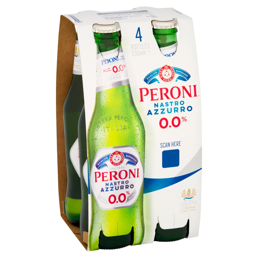 Peroni 0.0% Bottles 4x330ml