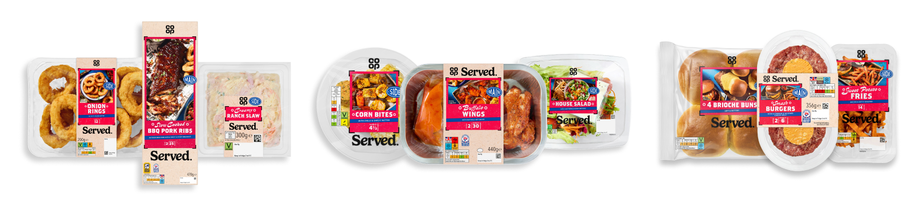 Dinner is Served - American meal combos
