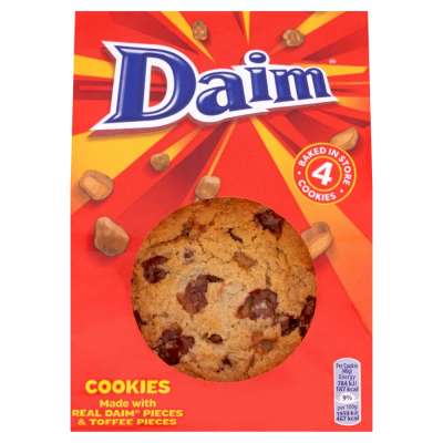 Cadbury Daim Cookie 4s            