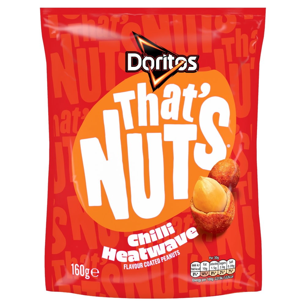 Thats Nuts Doritos Chilli Heatwave