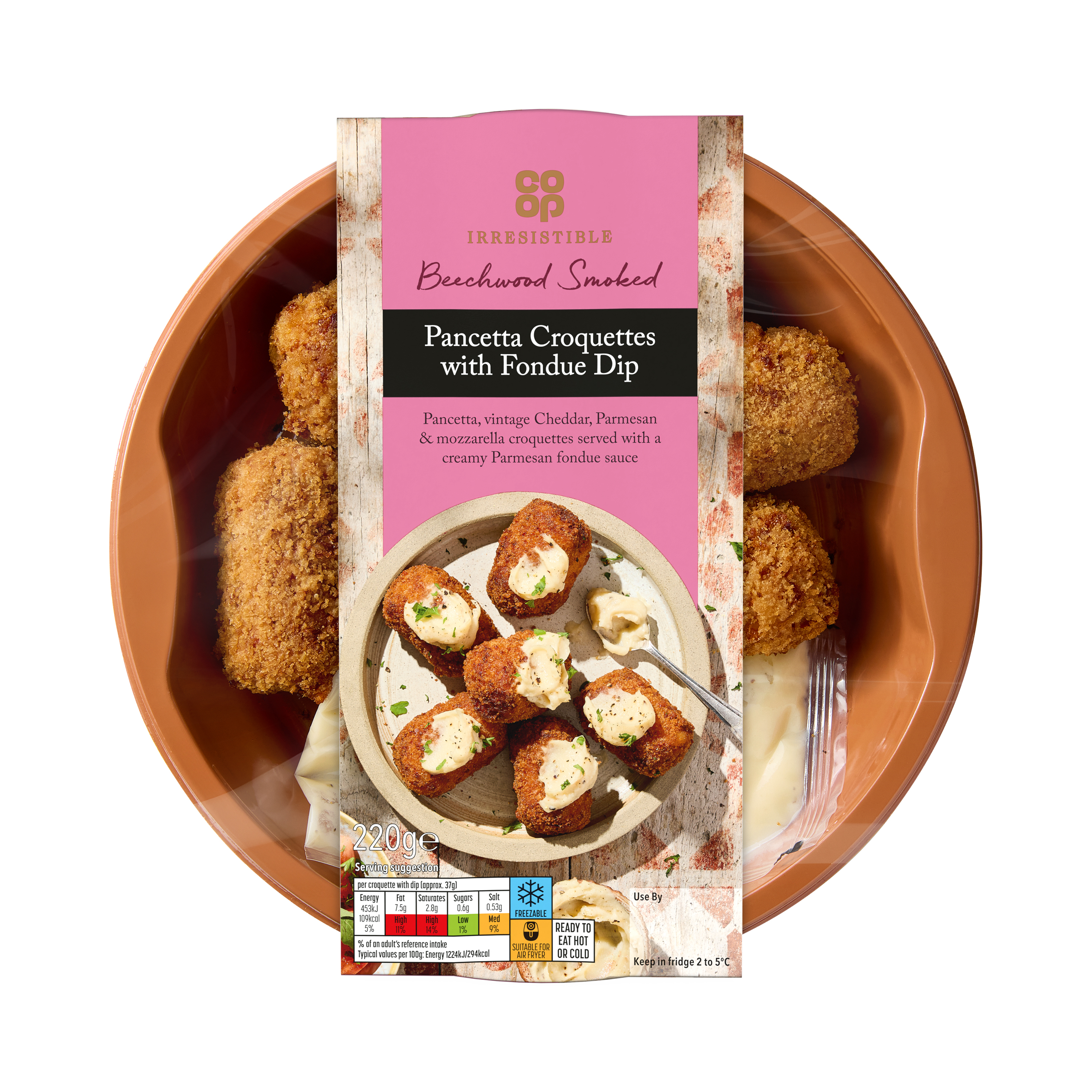 Co-op Irresistible Pancetta Croquettes 220g