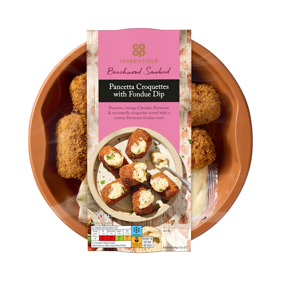 Co-op Irresistible Pancetta Croquettes 220g