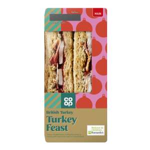 Co-op Turkey Feast Christmas Sandwich