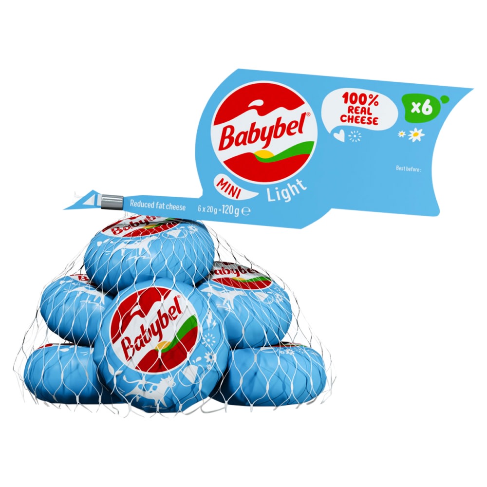 Mini 6 Babybel Light Net 120g
