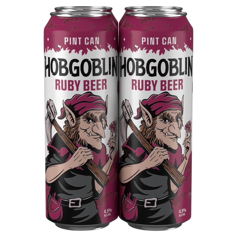 Hobgoblin Ruby Ale Beer 4x568ML