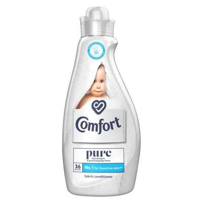 Comfort Concentrated Fabric Conditioner Pure 36 Washes 1.26 Ltr