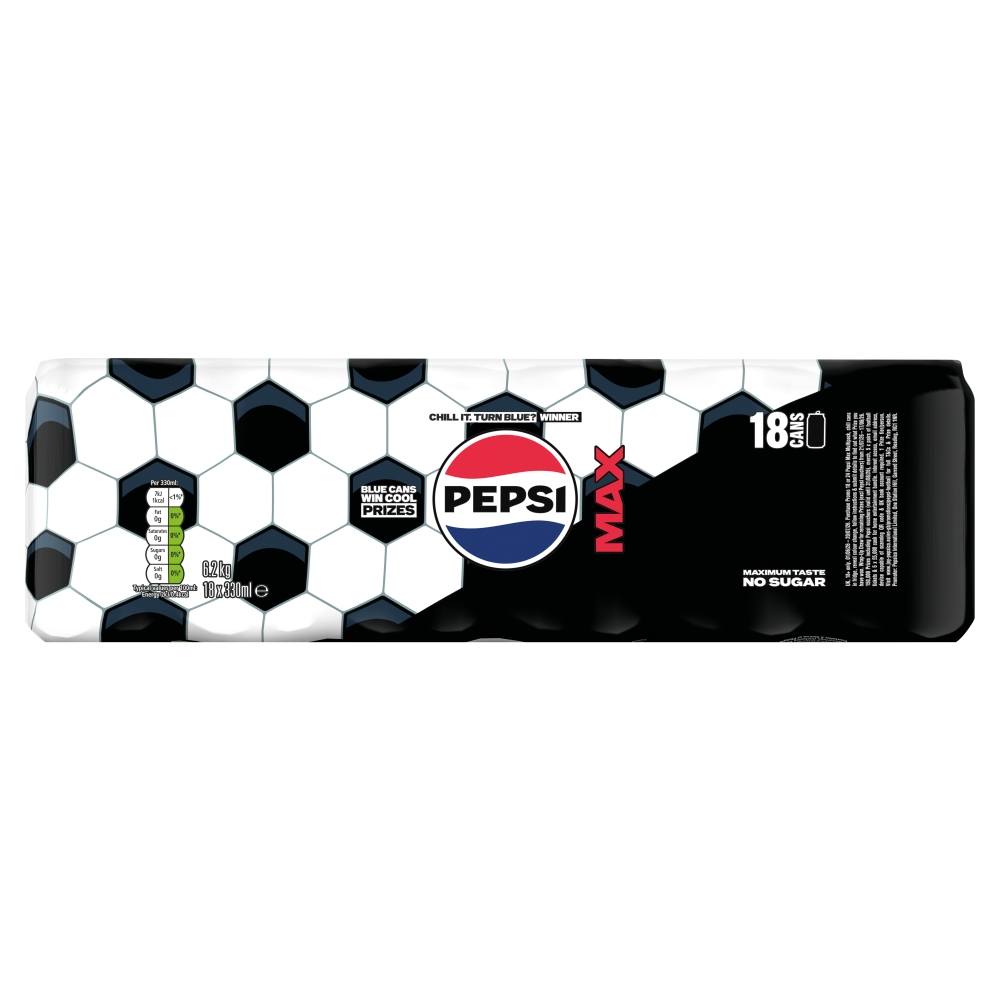 Pepsi Max 18 x 330ml                 