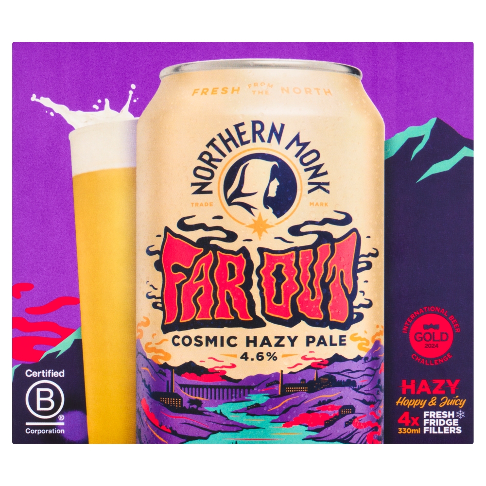 Northern Monk Far Out Hazy 4X330ML