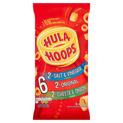 Hula Hoops Family 6 Pack 6x24g