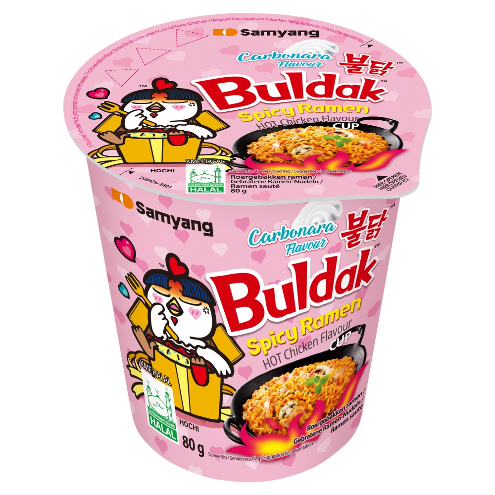 Samyang Buldak Spicy Carbonara Cup 80G              