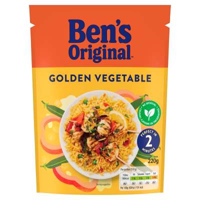 Ben's Original Golden Vegetable Microwave Rice 220g
