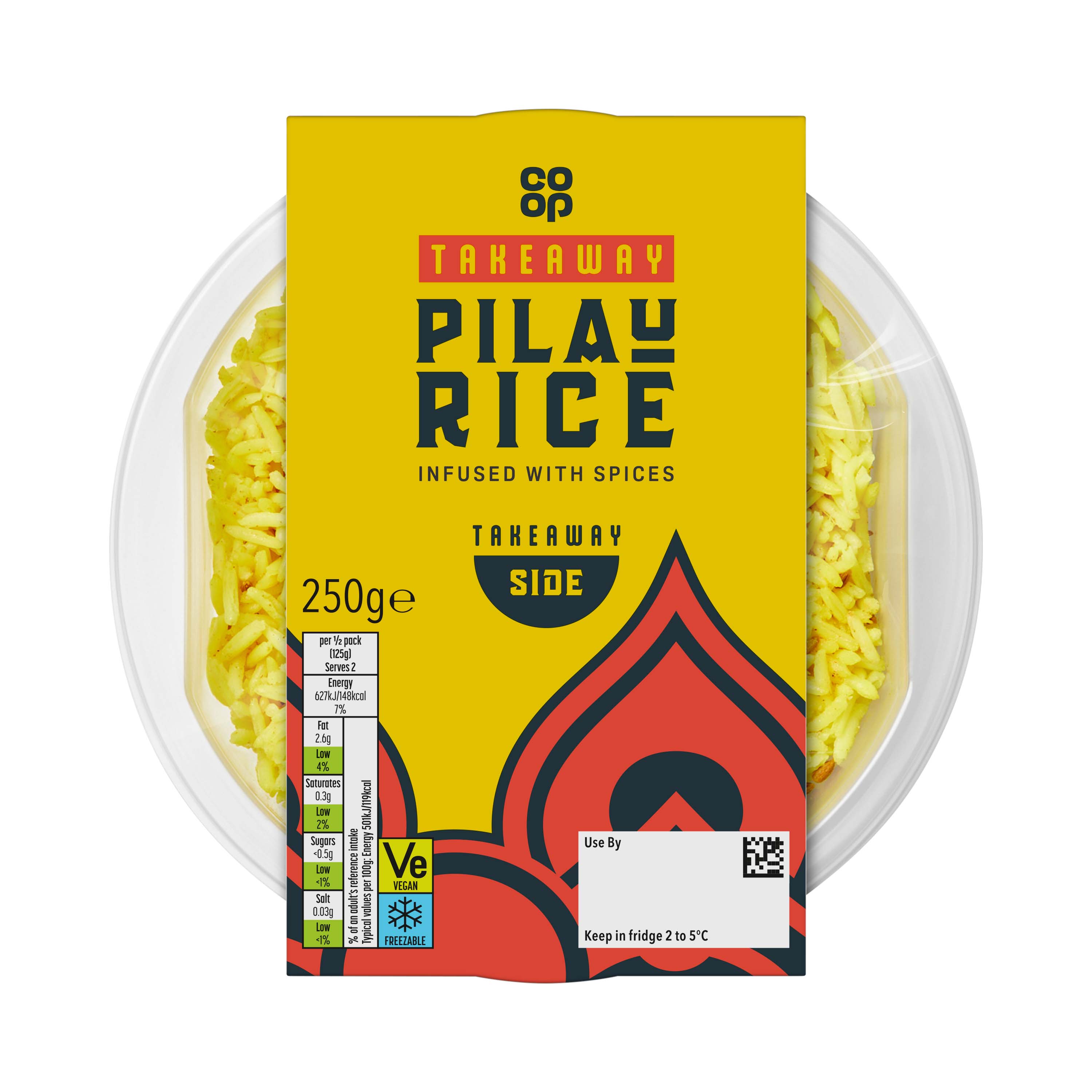 Co-op Takeaway Pilau Rice 250g