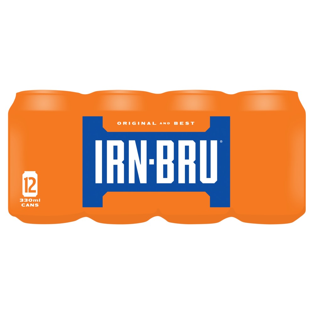 IRN-BRU Soft Drink Cans 24 x 330ml