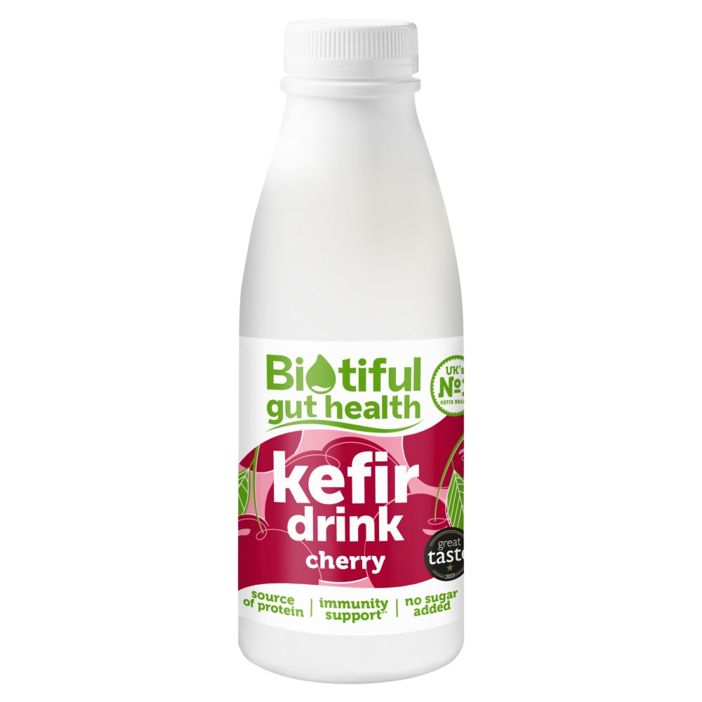 Biotiful Gut Health Kefir Milk Drink Cherry 500ml